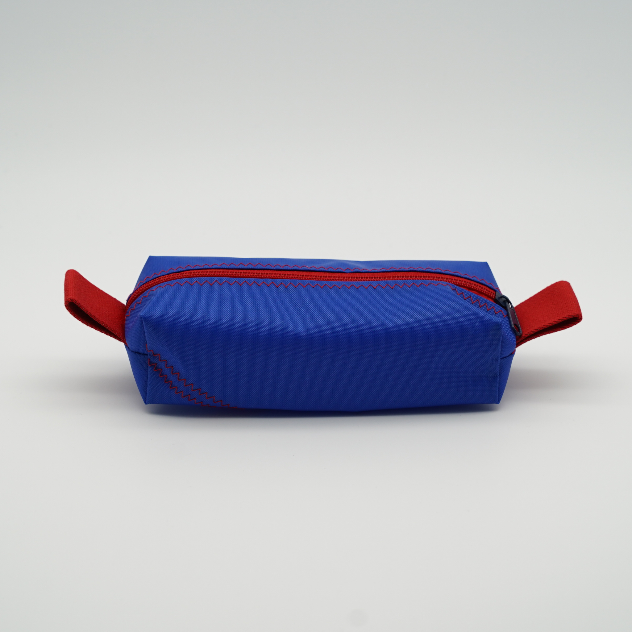 Lou | Federtasche Canvas Blau/Rot