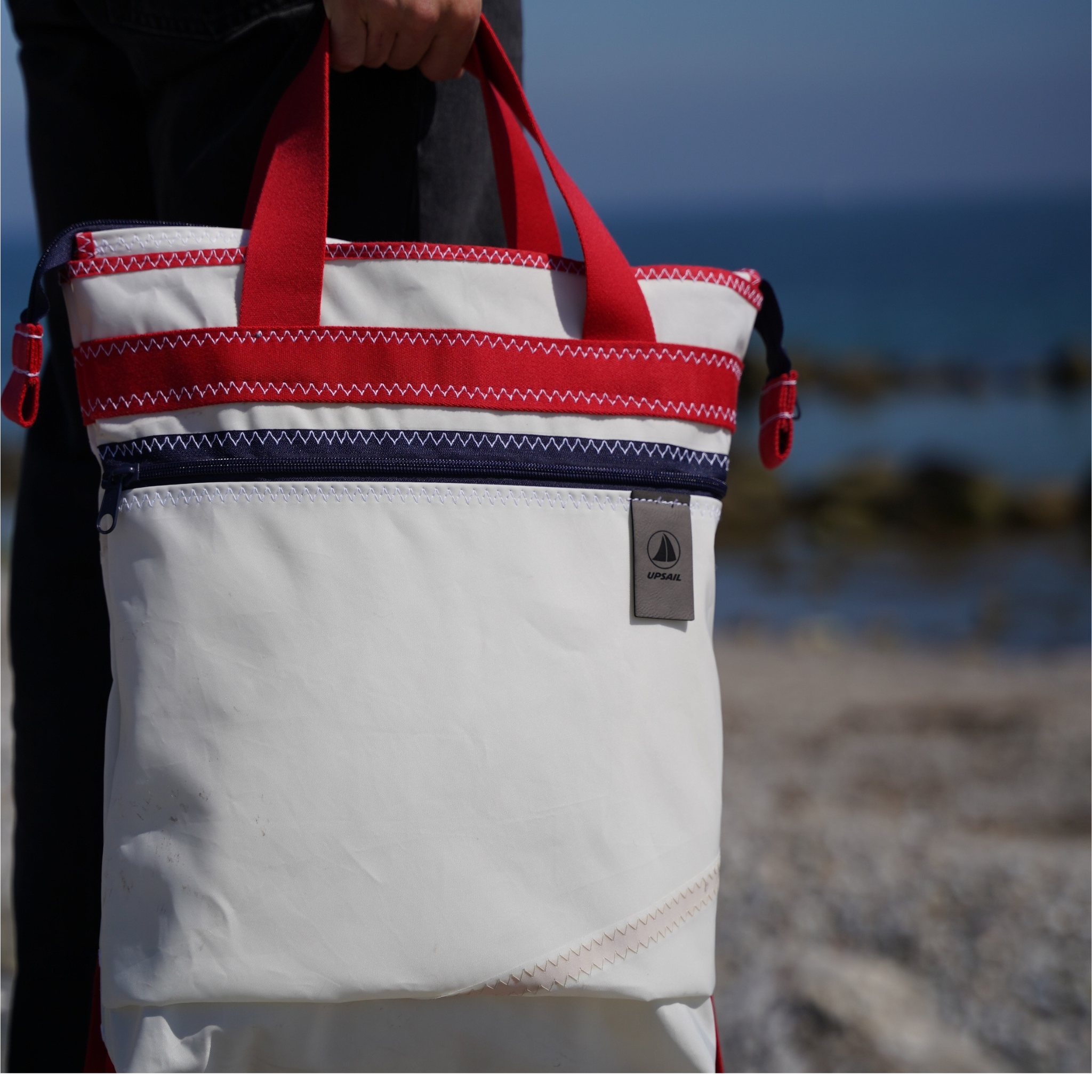 Rafi | Rucksack Classic Navy/Rot