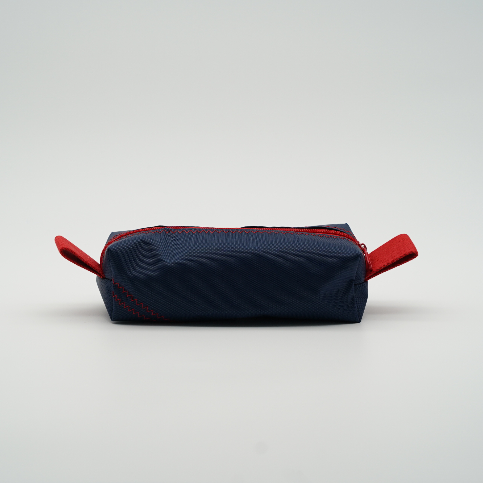 Federtasche Canvas Navy/Rot