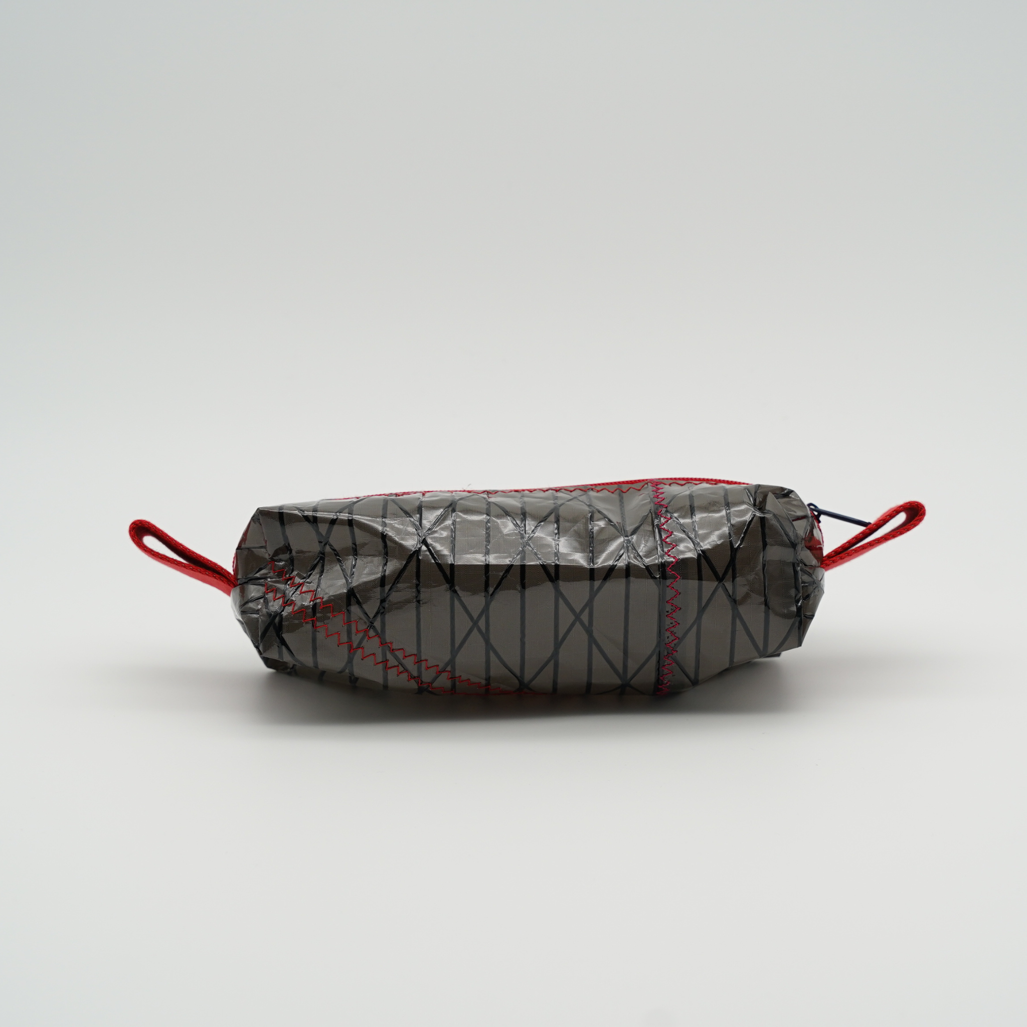 Toni | Federtasche Surf Grau/Rot