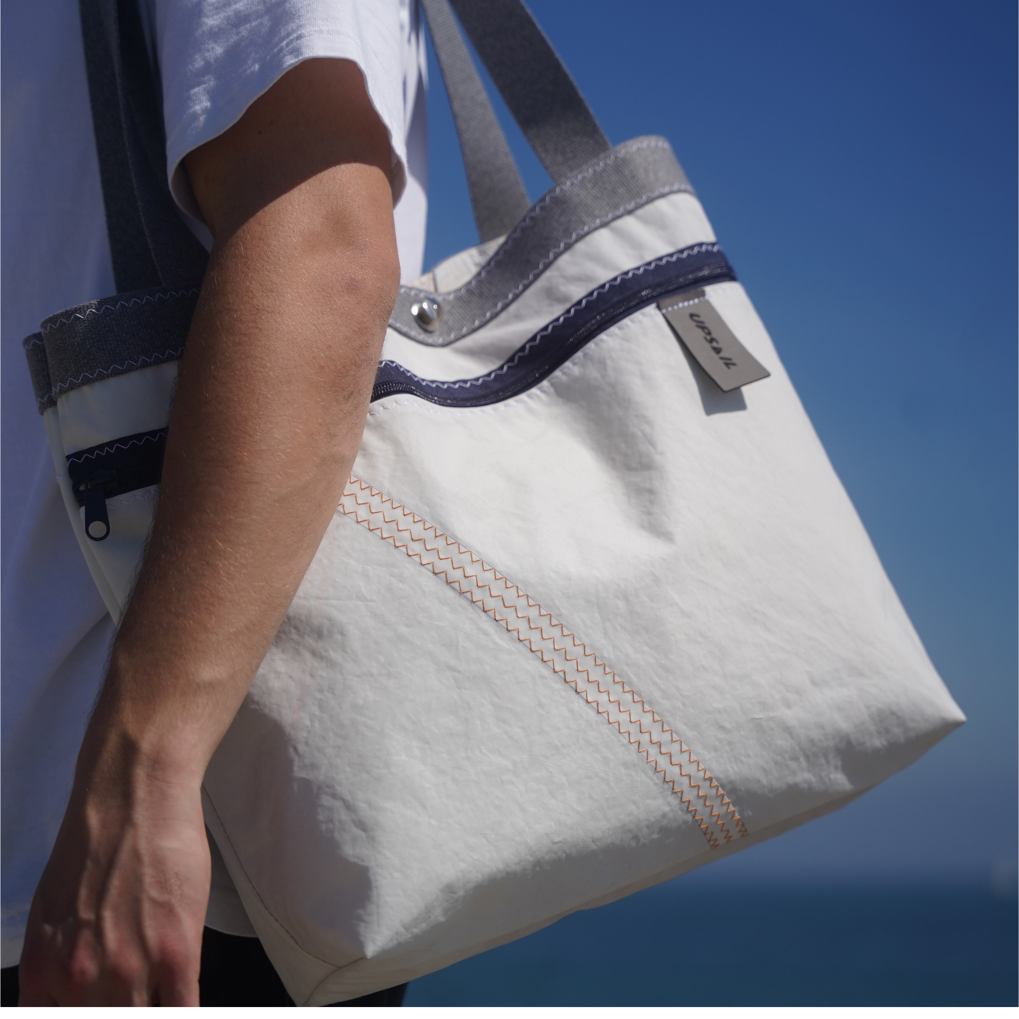 UpSail - Shopper Classic Navy/Grau